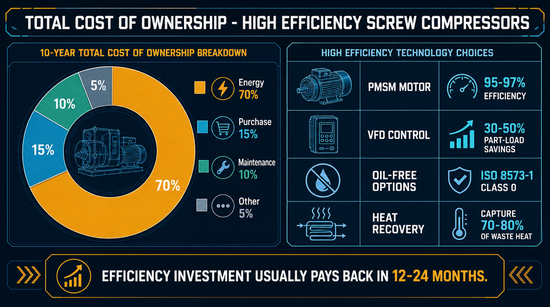 High Efficiency Screw Compressor for China Manufacturers: 2026 Comprehensive Analysis-Panrui Compressor Co. , Ltd. High Efficiency Screw Compressor for China Manufacturers: 2026 Comprehensive Analysis-Panrui Compressor Co. , Ltd.