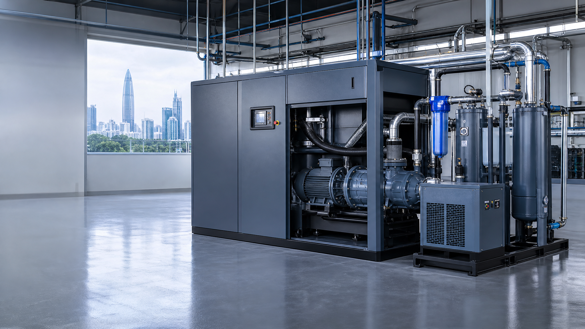Permanent Magnet Screw Compressor Buying Tips for Shenzhen Facilities | 2026-Panrui Compressor Co. , Ltd.