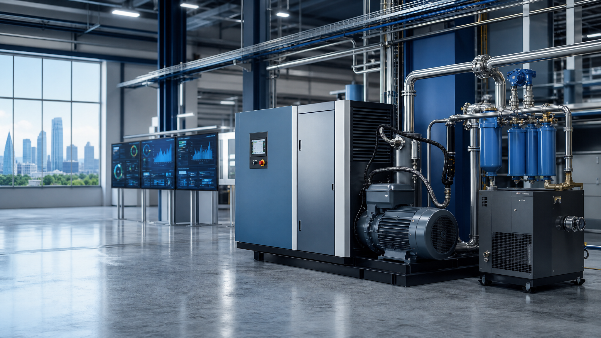 VFD Screw Air Compressor in Huizhou: 2026 Complete Buyer’s Guide-Panrui Compressor Co. , Ltd.