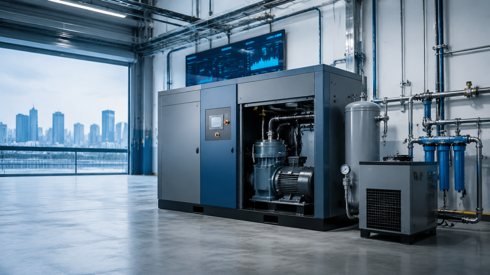 Rotary Screw Air Compressor Selection Framework for Zhongshan Buyers | 2026-Panrui Compressor Co. , Ltd.