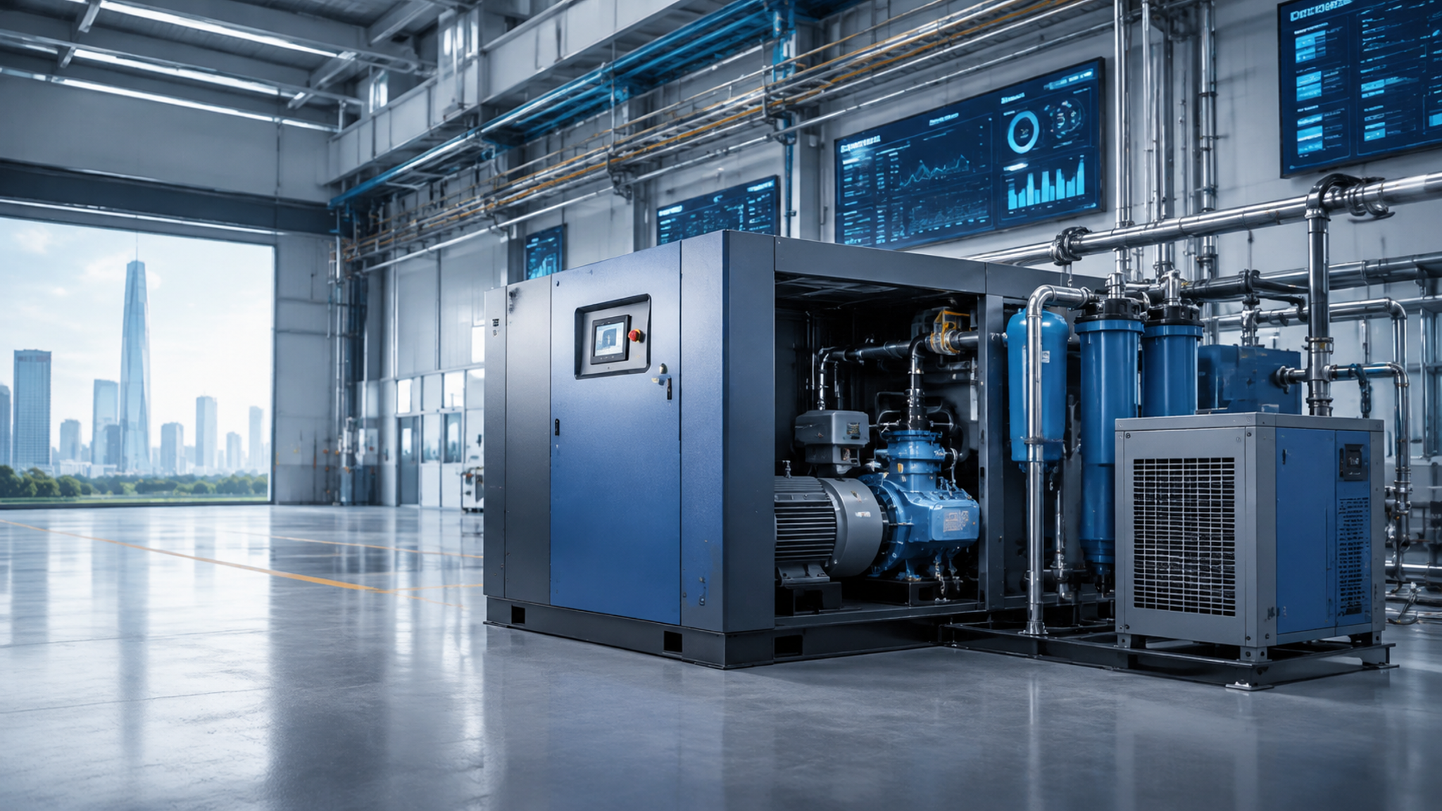 VFD Screw Air Compressor Buying Tips for Shenzhen Facilities | 2026-Panrui Compressor Co. , Ltd.