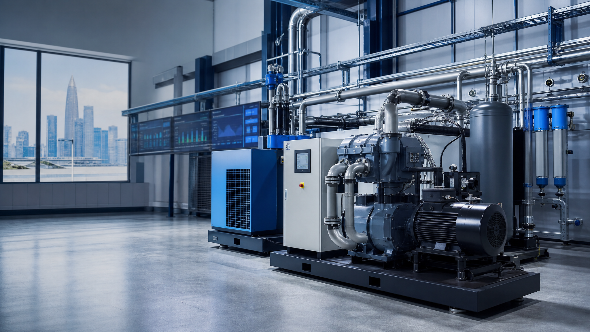 Complete Guide to Two-Stage Screw Air Compressor in Shenzhen | 2026 Edition-Panrui Compressor Co. , Ltd.