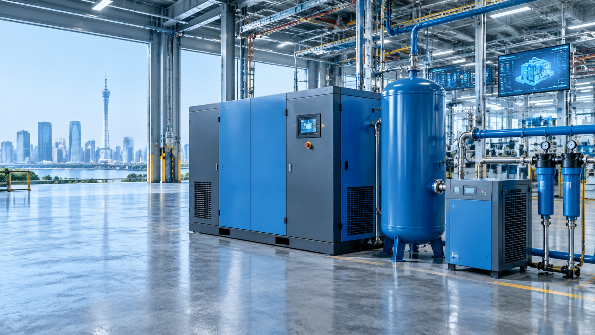 Screw Air Compressor Buying Tips for Guangdong Facilities | 2026-Panrui Compressor Co. , Ltd.