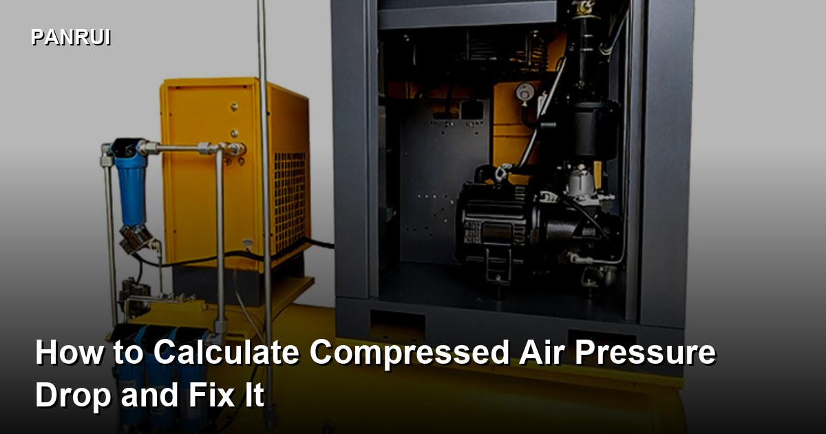 compressed air pressure drop calculation