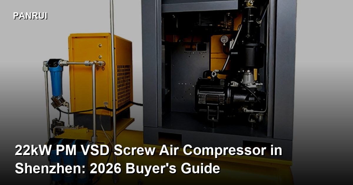22kW PM VSD Screw Air Compressor in Shenzhen: 2026 Buyer's Guide