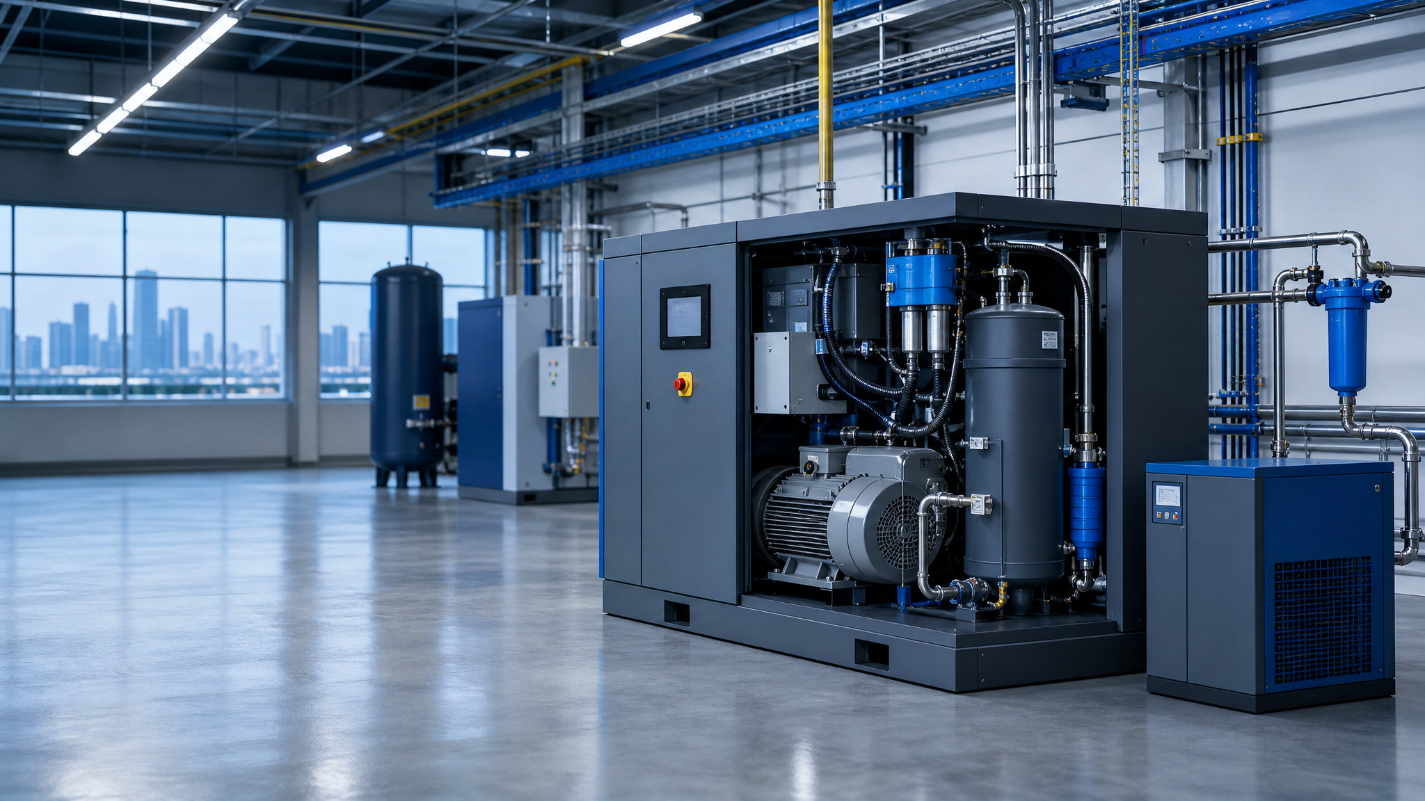 The Ultimate Dongguan Rotary Screw Air Compressor Guide (2026)-Panrui Compressor Co. , Ltd. The Ultimate Dongguan Rotary Screw Air Compressor Guide (2026)-Panrui Compressor Co. , Ltd.