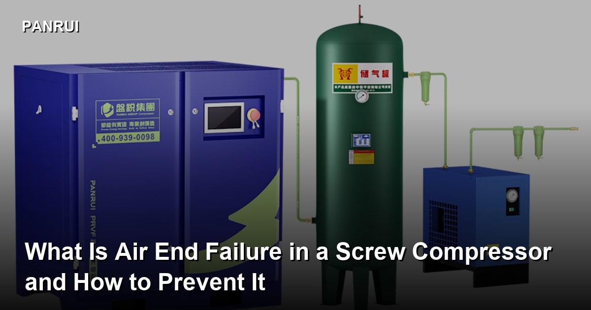 What Is Air End Failure in a Screw Compressor and How to Prevent It screw compressor air end failure