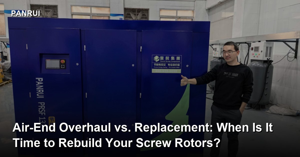 screw compressor air-end replacement