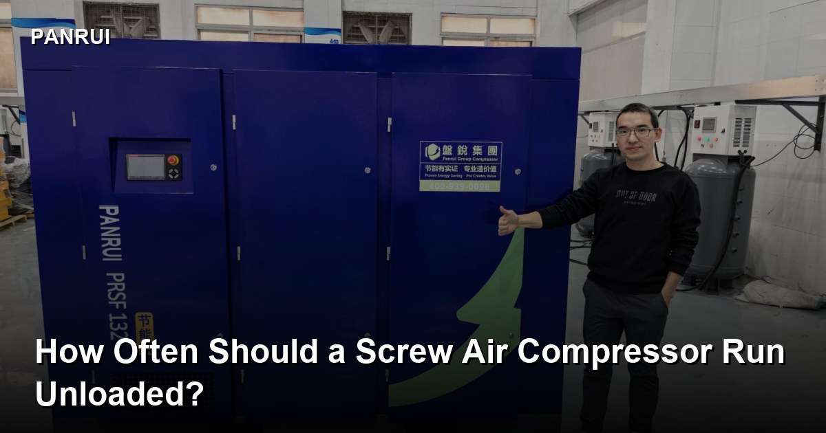 screw air compressor unload cycle