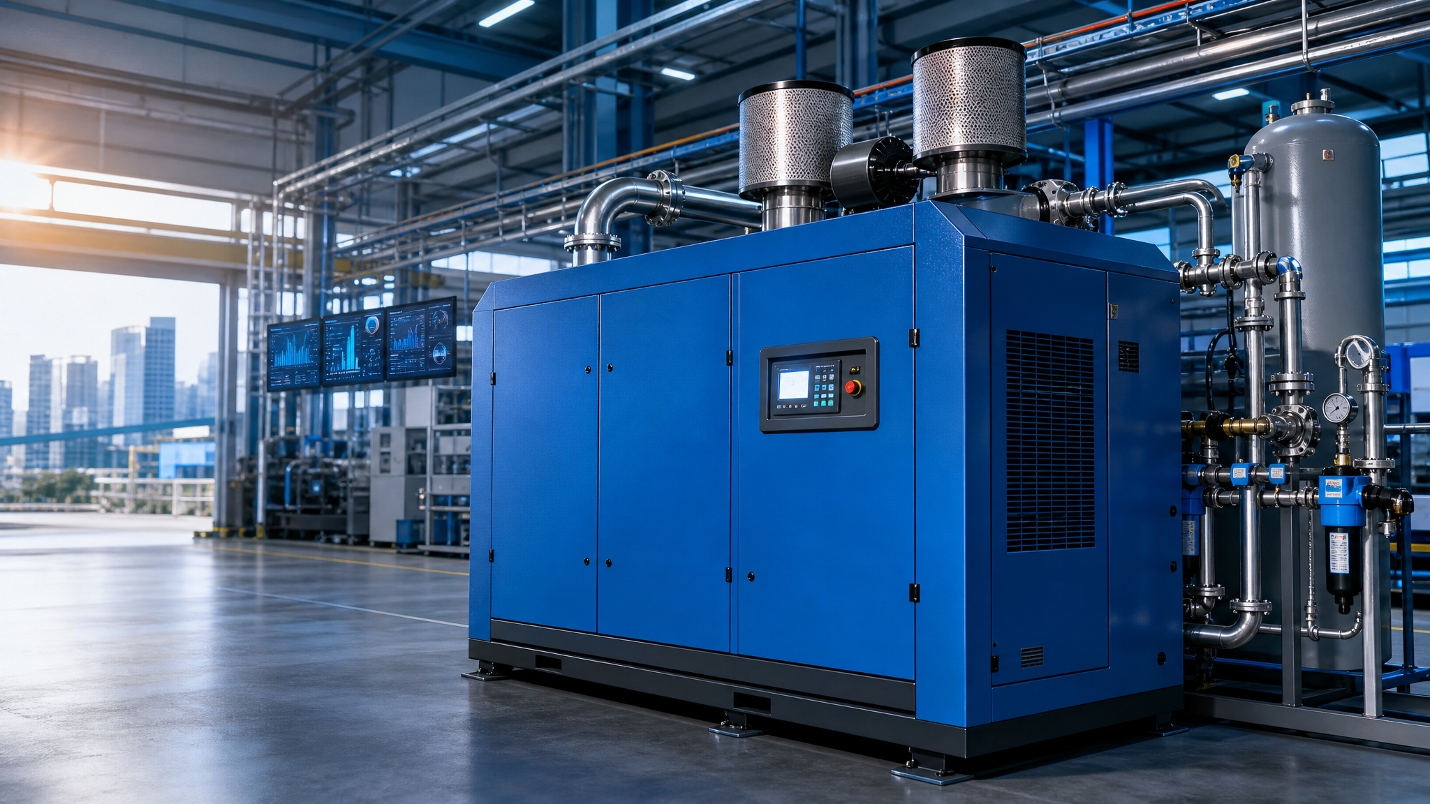Two-Stage Screw Air Compressor Buying Tips for Huizhou Facilities | 2026-Panrui Compressor Co. , Ltd. Two-Stage Screw Air Compressor Buying Tips for Huizhou Facilities | 2026-Panrui Compressor Co. , Ltd.